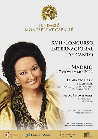 XVII CONCURS INTERNACIONAL DE CANT MONTSERRAT CABALLÉ